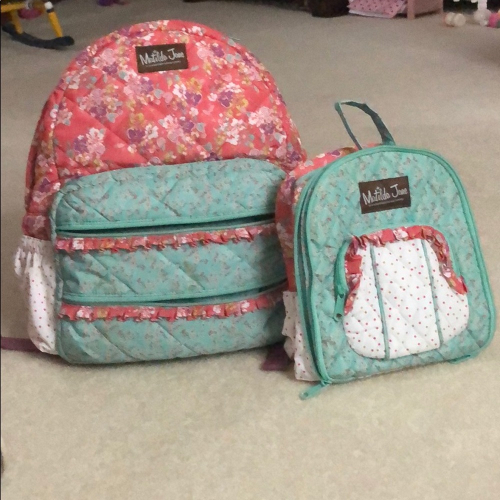 Matilda Jane Backpack and Lunchbox